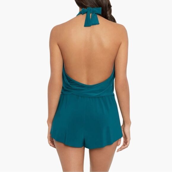 NWT Miraclesuit Romper Swimsuit - Bianca One-Piece size 8 - Picture 3 of 6